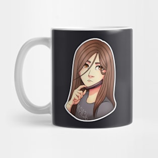 Sad girl Mug